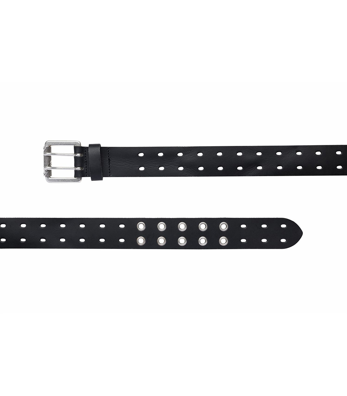 スピリットレザーダブルプロングベルト 詳細画像 ブラック 2